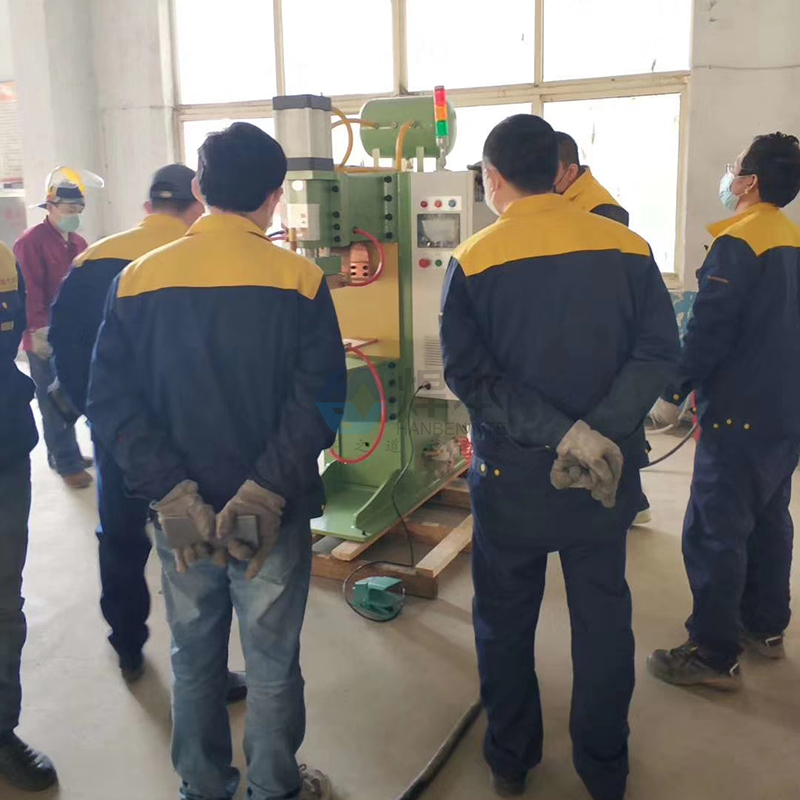 九瑞點焊機調試培訓2