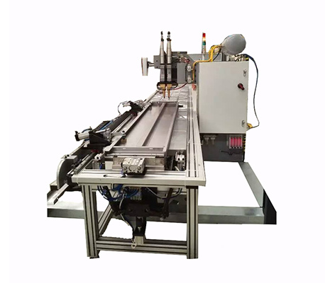 電梯門(mén)板自動(dòng)送料中頻點(diǎn)焊機(jī)