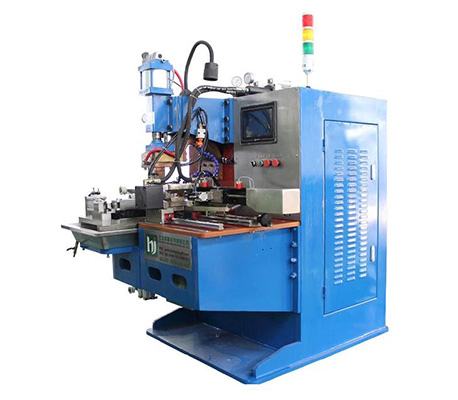 銅編織線成形焊接專機